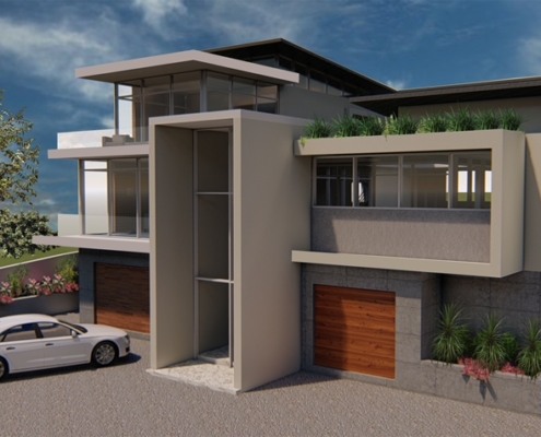Modern Architectural house